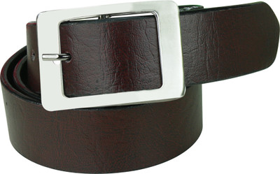Klazo Men Casual, Evening, Formal, Party Brown Genuine Leather Belt