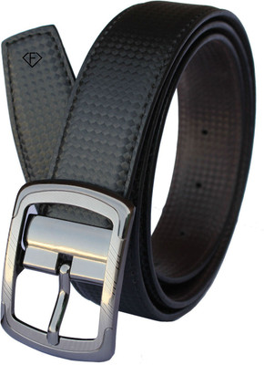 

Fashius Men Black Artificial Leather Belt, Black-01