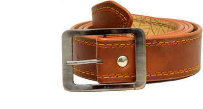

Tiwari Collection Men Brown Artificial Leather Belt