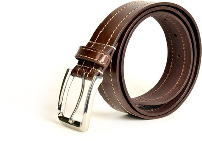 

Just Differ Men Casual, Evening, Formal, Party Brown Genuine Leather Belt