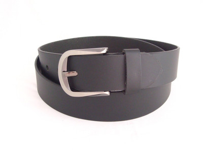 

SFA Men Casual Black Genuine Leather Belt, Black-511
