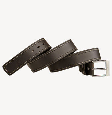 

Kamillo Men Casual Black Genuine Leather Belt