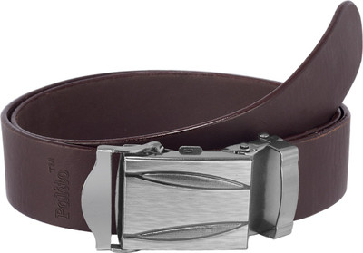 

palito Men Brown Genuine Leather Belt, Cofee