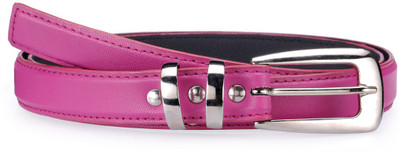 

Allura Women Evening/Party, Casual, Semi-formal Pink Synthetic Belt