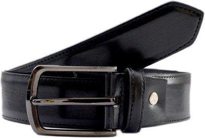

Pacific Gold Men Casual Black Artificial Leather Belt