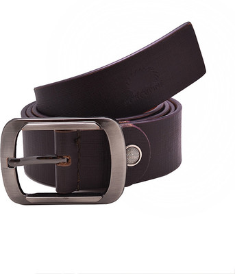 

Porcupine Men Formal Brown Genuine Leather Belt, Grjbelt5-3