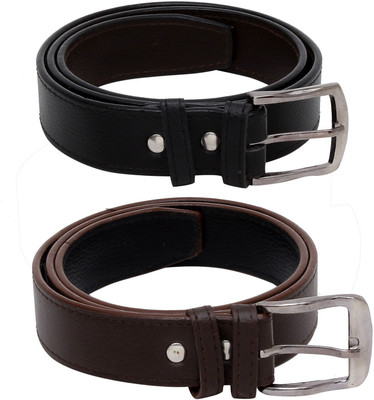 

Random Men Casual Black, Brown Artificial Leather Belt