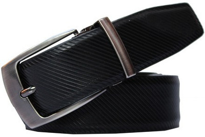 

Bacchus Men Formal Black Artificial Leather Belt