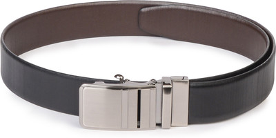 

Buckle Up Men Black Genuine Leather Belt