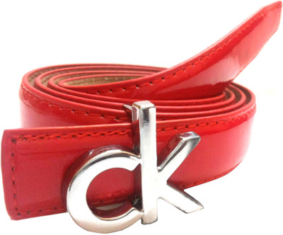

Mode Girls Casual, Formal Red Genuine Leather Belt