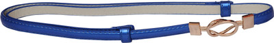 

Sri Women Party, Casual Blue Artificial Leather Belt, Royal blue