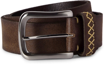 

Louis Philippe Men Brown Artificial Leather Belt