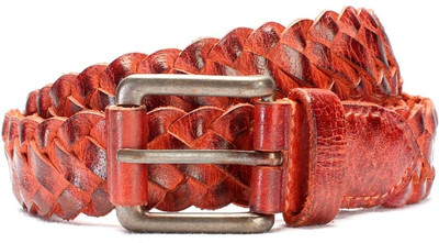 

Brune Girls Evening, Party Orange Genuine Leather Belt, Orange-02