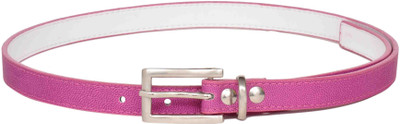 

Scarleti Girls Casual Pink Artificial Leather Belt
