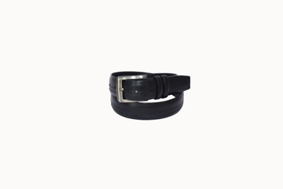 

Pellezzari Men Casual Black Genuine Leather Belt
