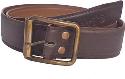 

Aam Shopping Men Brown Artificial Leather Belt