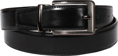 

Carlos Men Casual Black Genuine Leather Belt