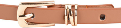 

Tiekart Women Casual Brown Synthetic Belt