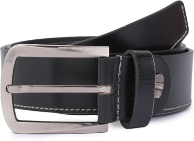 

Alvaro Men Formal Black Genuine Leather Belt