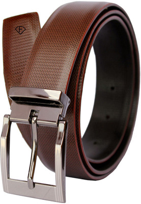 

Fashius Men Brown Artificial Leather Belt, Brown-01