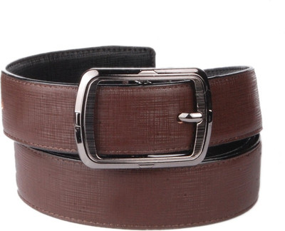

Klaska Men Casual Brown Genuine Leather Belt
