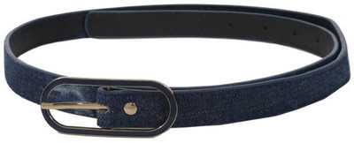 

Lino Perros Women Casual Blue Artificial Leather Belt, Navy blue