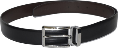 

Woodland Men Black Genuine Leather Belt