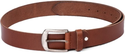 

Buckle Up Men Brown Genuine Leather Belt