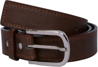 

Yours Luggage Men Casual, Evening, Formal, Party Brown Artificial Leather, Genuine Leather, Synthetic Belt