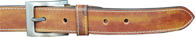 

Adhaans Men Casual Beige Genuine Leather Belt