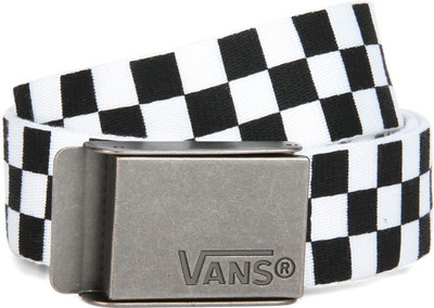 

Vans Men White, Black Reversible Belt, Black/white