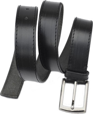 

Crapgoos Men Casual Black Genuine Leather Belt