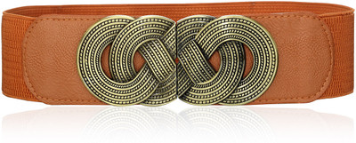 

Calvino Women Casual, Formal Brown Artificial Leather Belt