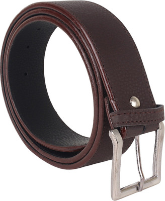 

Ultimate Collection Men Casual Brown Artificial Leather Belt, Black
