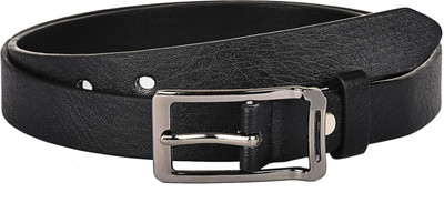 

Buckle Up Women Formal Black Artificial Leather Belt