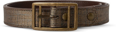 

Baggit Women Casual Brown Synthetic Belt, Bronze