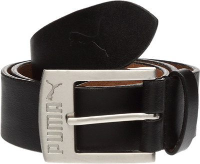 

Puma Men Black Genuine Leather Belt