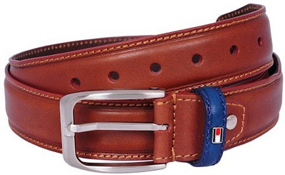 

Tommy Hilfiger Men Casual Tan Genuine Leather Belt