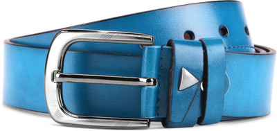 

Swiss Design Men Blue Genuine Leather Belt