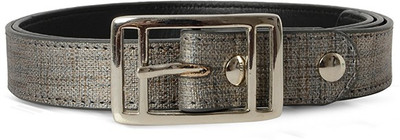 

Baggit Women Casual Grey Synthetic Belt
