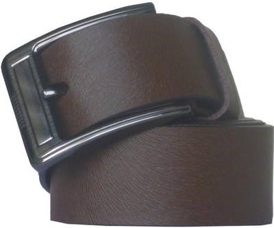 

Sondagar Arts Men Casual Brown Genuine Leather Belt