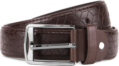 

Swiss Design Men Brown Genuine Leather Belt
