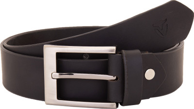 

Valbone Men Casual Black Genuine Leather Belt