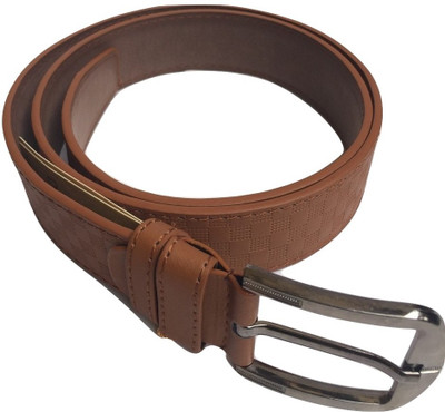 

greenbee Men Tan Artificial Leather Belt