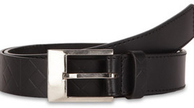 

Paradigm Design Lab Men Casual Black Genuine Leather Belt