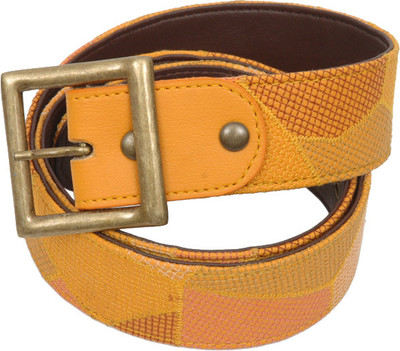 

Baggit Women Casual Orange Genuine Leather Belt