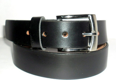 

Troyfashion Men Black Genuine Leather Belt