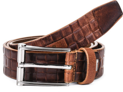 

Teakwood Men Formal Tan Genuine Leather Belt