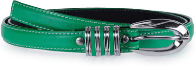 Allura Women Evening/Party, Casual, Semi-formal Green Synthetic Belt