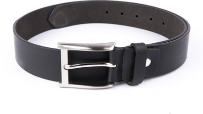 

Pacific Gold Men Formal Black Genuine Leather Belt